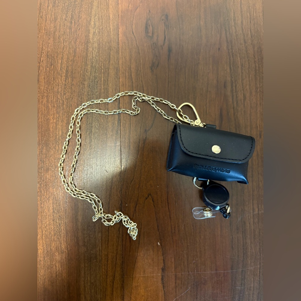 Bath and Body Works Handsanitizer Holder Lanyard